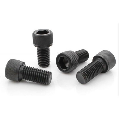 Varžtas su galvute M3x16 - 10 vnt - alleniniam raktui - rantyta