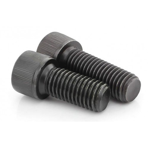 Varžtas su galvute M3x12 - 10 vnt - alleniniam raktui - rantyta