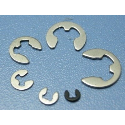 Kaištis - E-klipai - 3 mm - kaištis - segtuvai - 10