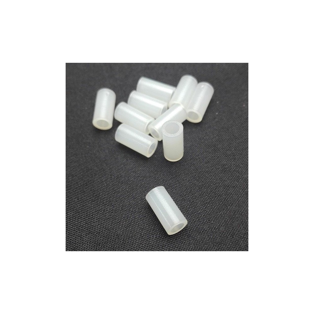 Įvorės tarpiklis 10 mm - 10 vnt - 3,2 mm skylė be sriegio -
