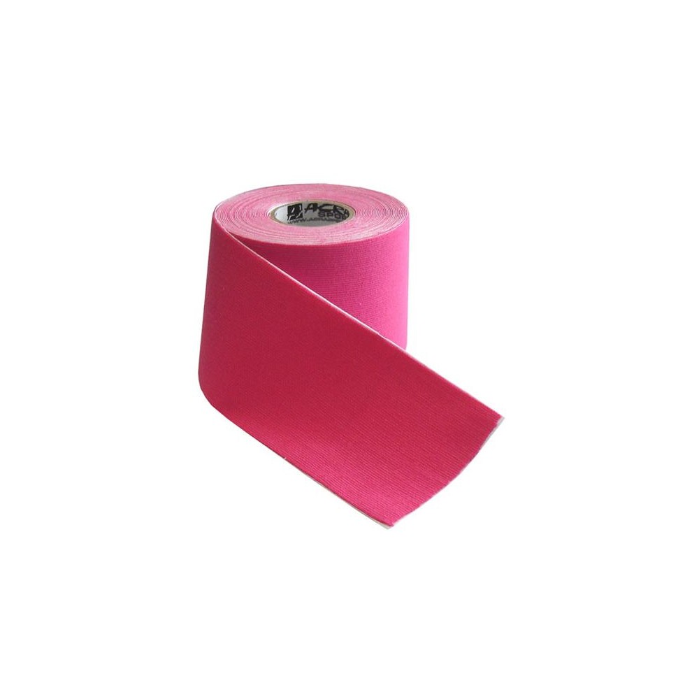 Juosta "Kinezio" 5x5 m rožinės spalvos ACRA D70-Juostos ir