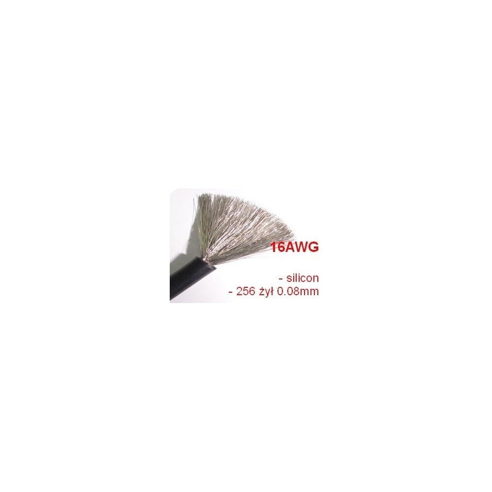 Alavuotas silikoninis varinis laidas 16AWG - 252 gijos - 1,3