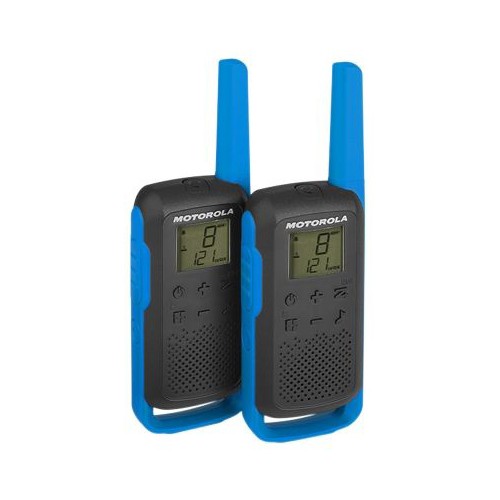 Walkie-talkies MOTOROLA T62 Blue-Pokalbių racijos