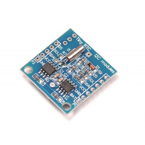 RTC laiko modulis DS1307 - realaus laiko laikrodis - Arduino-