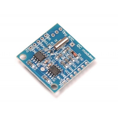 RTC laiko modulis DS1307 - realaus laiko laikrodis - Arduino-