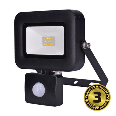LED reflektorius SOLIGHT WM-10WS-L Pro 10W PIR-LED prožektoriai