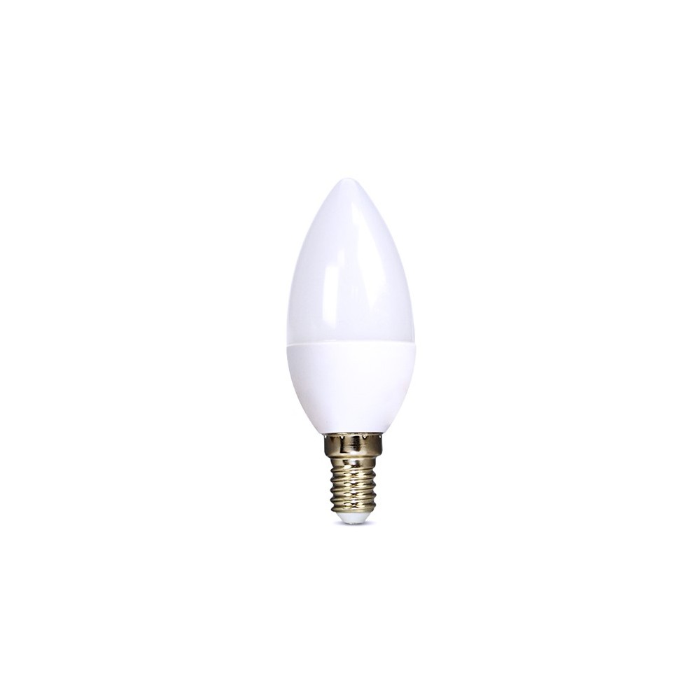 Lemputė LED E14 8W balta natūrali SOLIGHT WZ428-1-LED lemputės