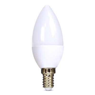 Lemputė LED E14 8W balta natūrali SOLIGHT WZ428-1-LED lemputės