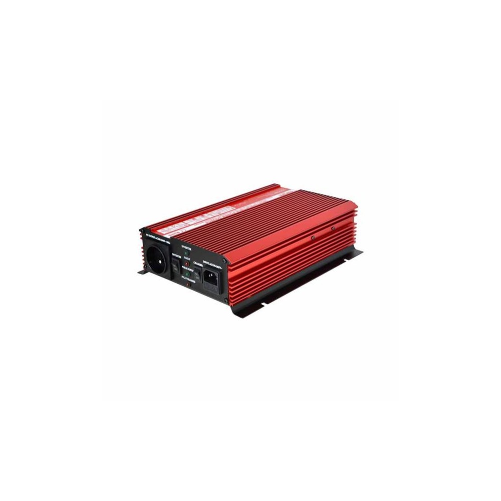 Maitinimo inverteris CARSPA UPS1000 12V/230V 1000W + UPS +