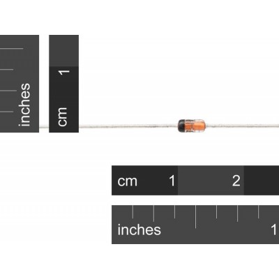 Impulsinis diodas 1N4148 - 150 mA/100 V/4ns - 20 vnt-Pagrindinis