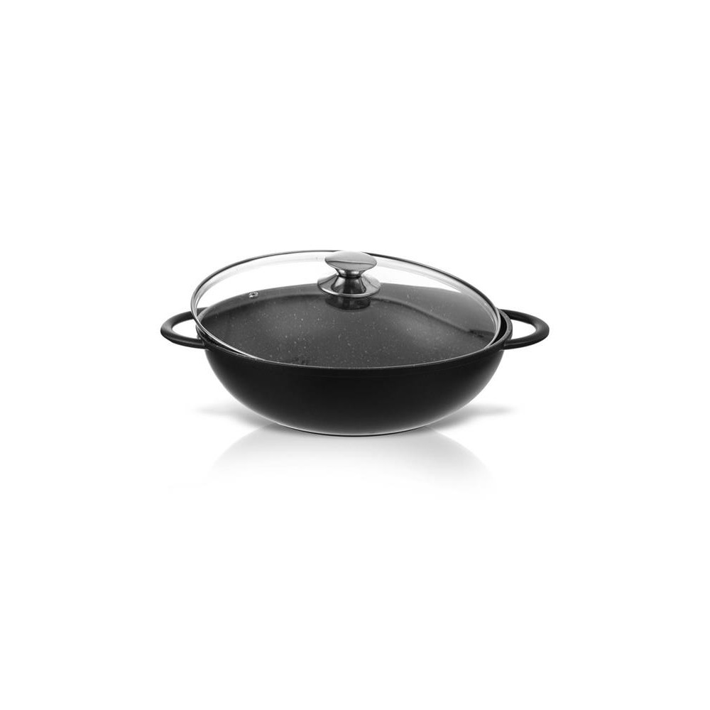 Wok keptuvė su dangčiu ORION Grande 32cm-Keptuvės