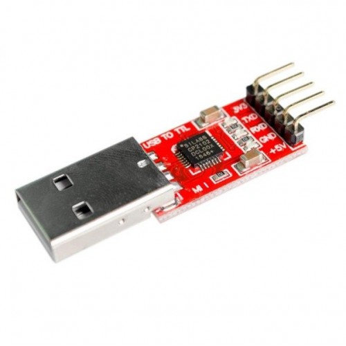 USB keitiklis - RS232/TTL/UART - 3,3 V/5 V išvestis - CP2102 -