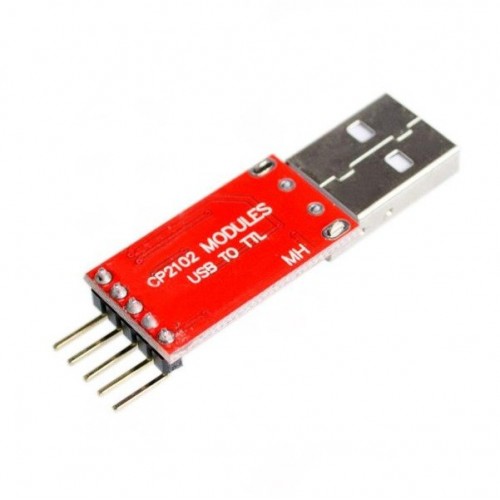 USB keitiklis - RS232/TTL/UART - 3,3 V/5 V išvestis - CP2102 -