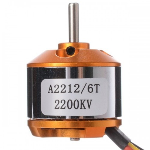 ABC variklis-Galia A2212 2200KV 2-3S - 195W - 650 g trauka-