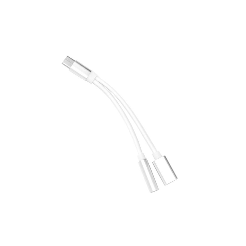 USB adapteris-C į JACK3,5 mm (muzikos klausymui) + USB-C USB adapteris-C į JACK3,5 mm (muzikos klausymui) + USB-C