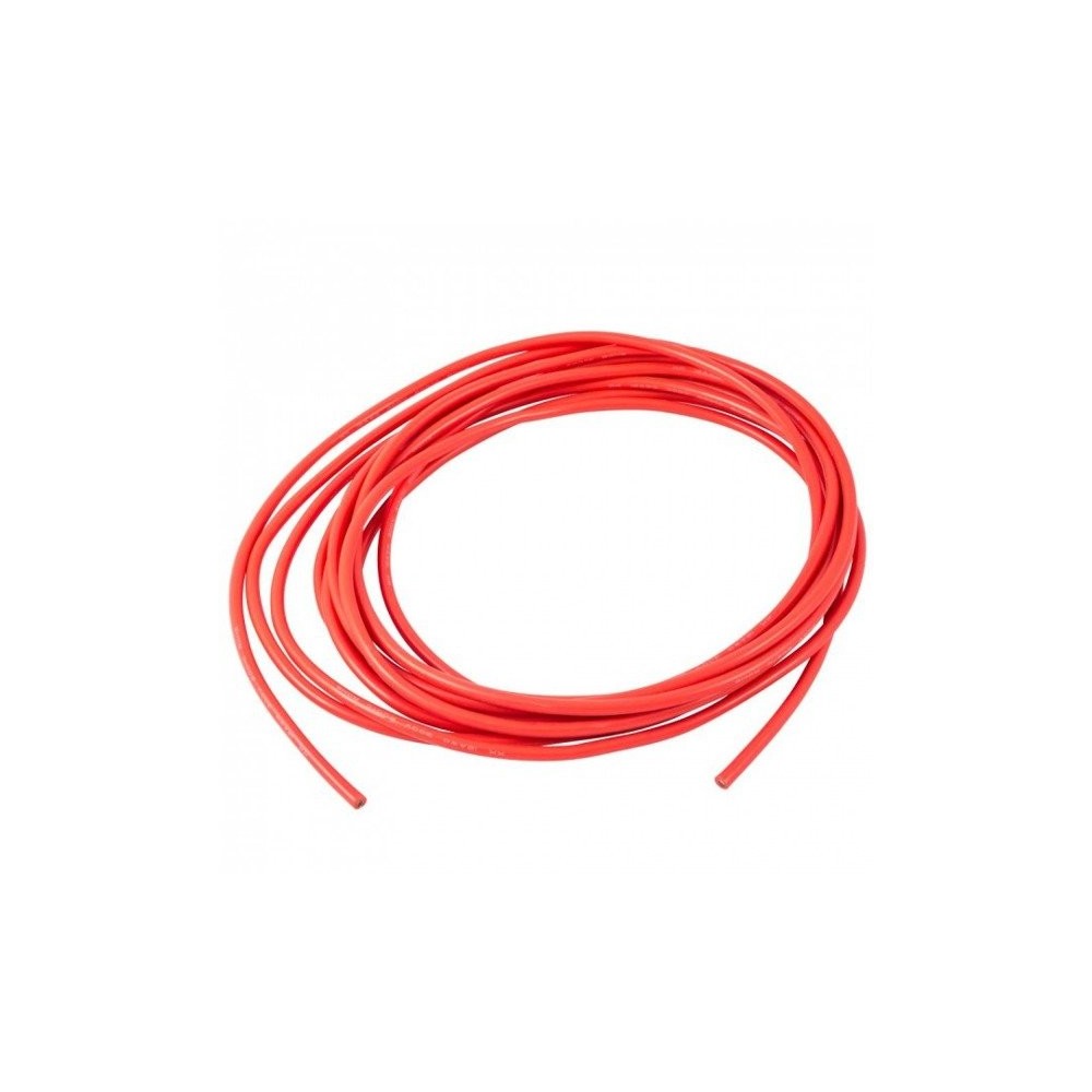 Alavuota silikoninė varinė viela 24AWG - 66 gijos - 0,20 mm2 -