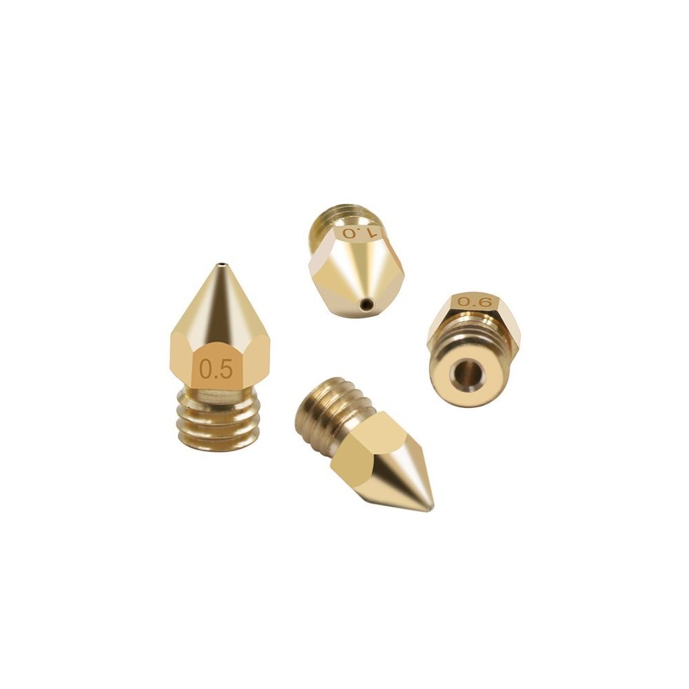 0,4 mm M6 antgalis - Gijos 1,75 mm - H13 mm - Smailėjantis -