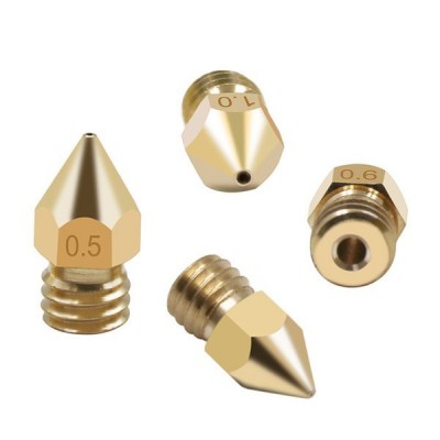 0,4 mm M6 antgalis - Gijos 1,75 mm - H13 mm - Smailėjantis -