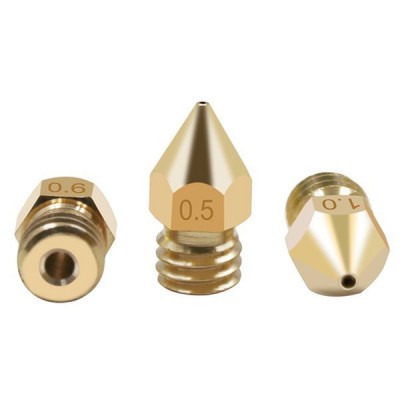0,4 mm M6 antgalis - Gijos 1,75 mm - H13 mm - Smailėjantis -