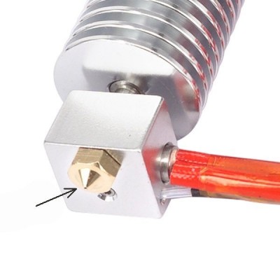 0,4 mm M6 antgalis - Gijos 1,75 mm - H13 mm - Smailėjantis -