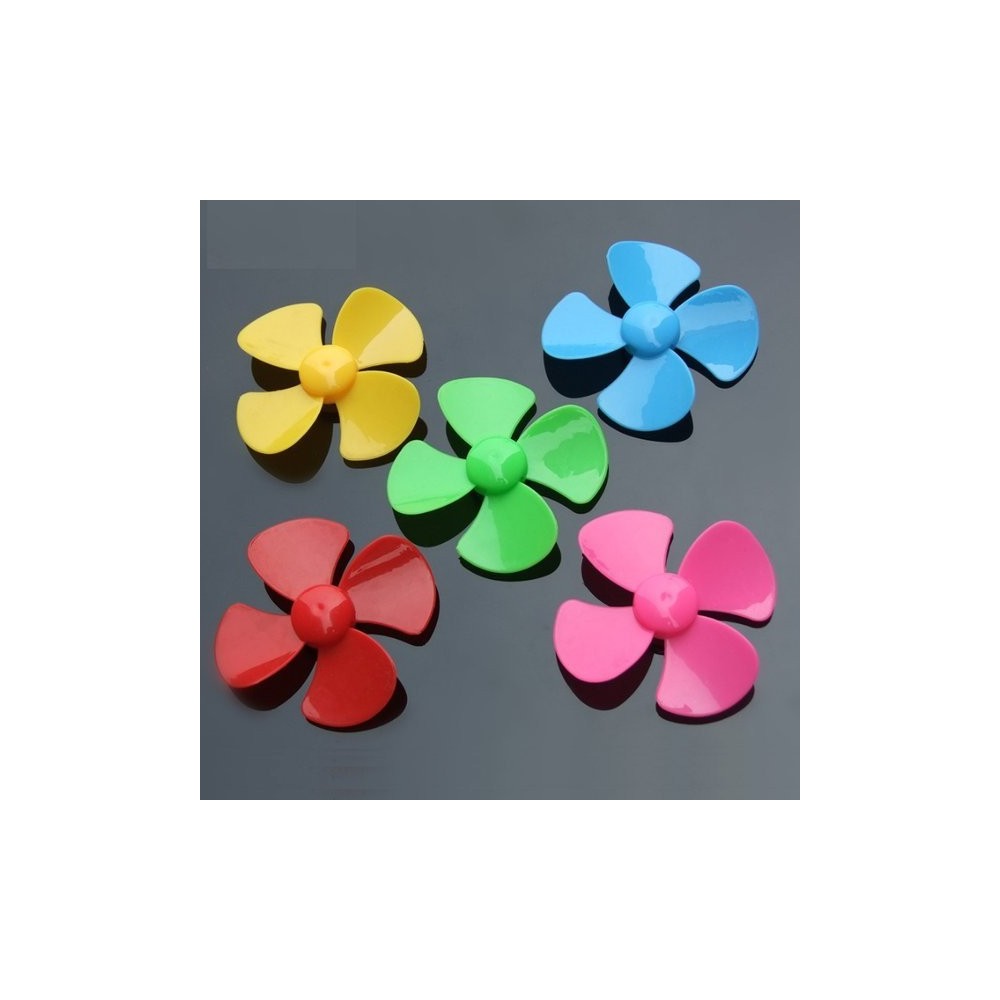4 menčių sraigtas 40x2 mm - geltona - mini vėjo turbinai -