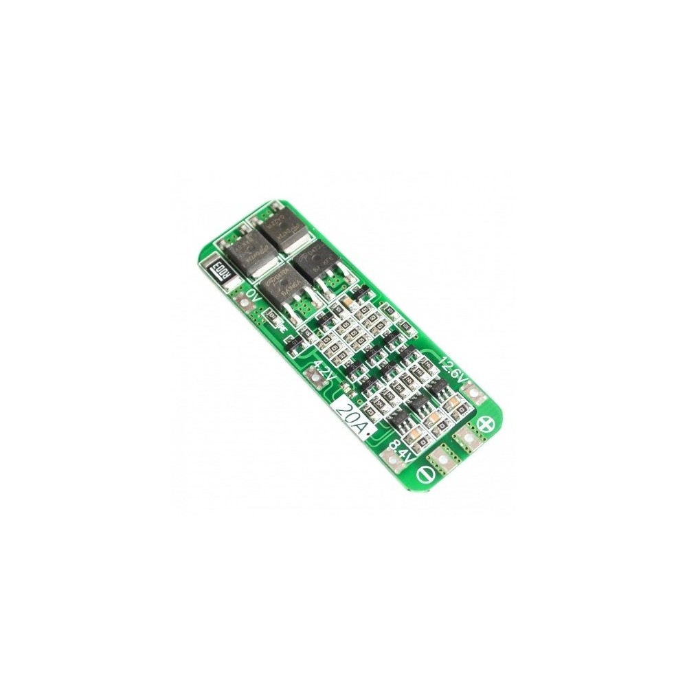 BMS PCM PCB įkrovimo ir apsaugos modulis ličio