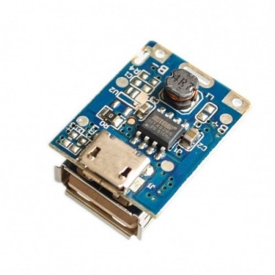 Įkrovimo ir ląstelių apsaugos modulis 2xUSB 5V - už galios