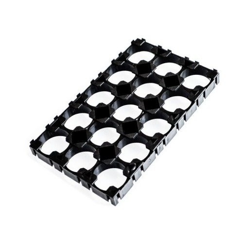 3x5 plastikinis dėklas Li akumuliatorių pakuotėms-Joninis 18650