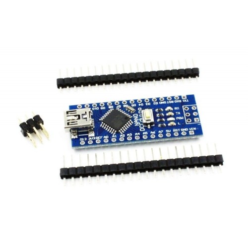 NANO V3.0 16MHz USB - ATmega328P - CH340 - Klonas - lituojami