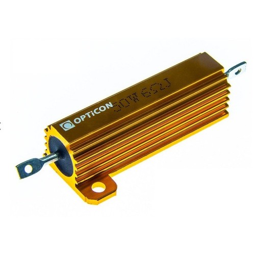 50 W rezistorius - 6 omų - aliuminio korpuse - RX24 50W