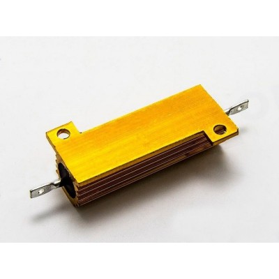 50 W rezistorius - 6 omų - aliuminio korpuse - RX24 50W