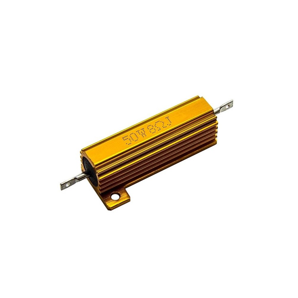 50 W rezistorius - 8 Om - aliuminio korpuse - RX24 50W
