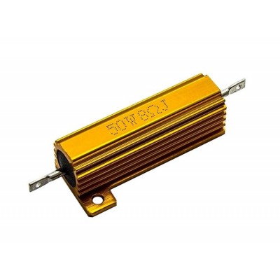50 W rezistorius - 8 Om - aliuminio korpuse - RX24 50W
