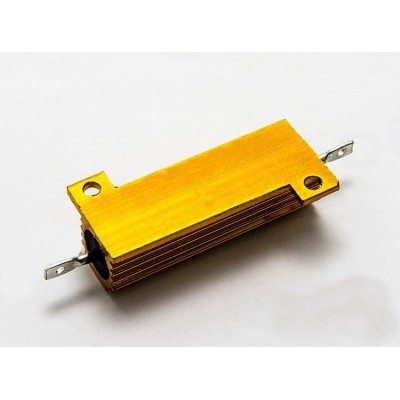50 W rezistorius - 8 Om - aliuminio korpuse - RX24 50W