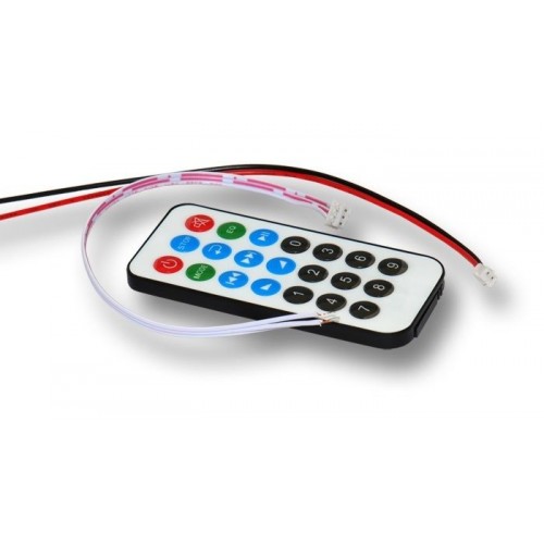 Garso modulis MP3 grotuvas su LED ekranu - 6-12V - USB - SD -