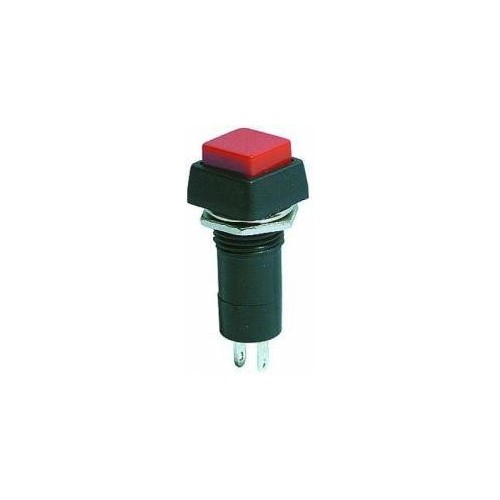 PBS mygtukas-12A - 250V 1A - raudona - bistabilus -