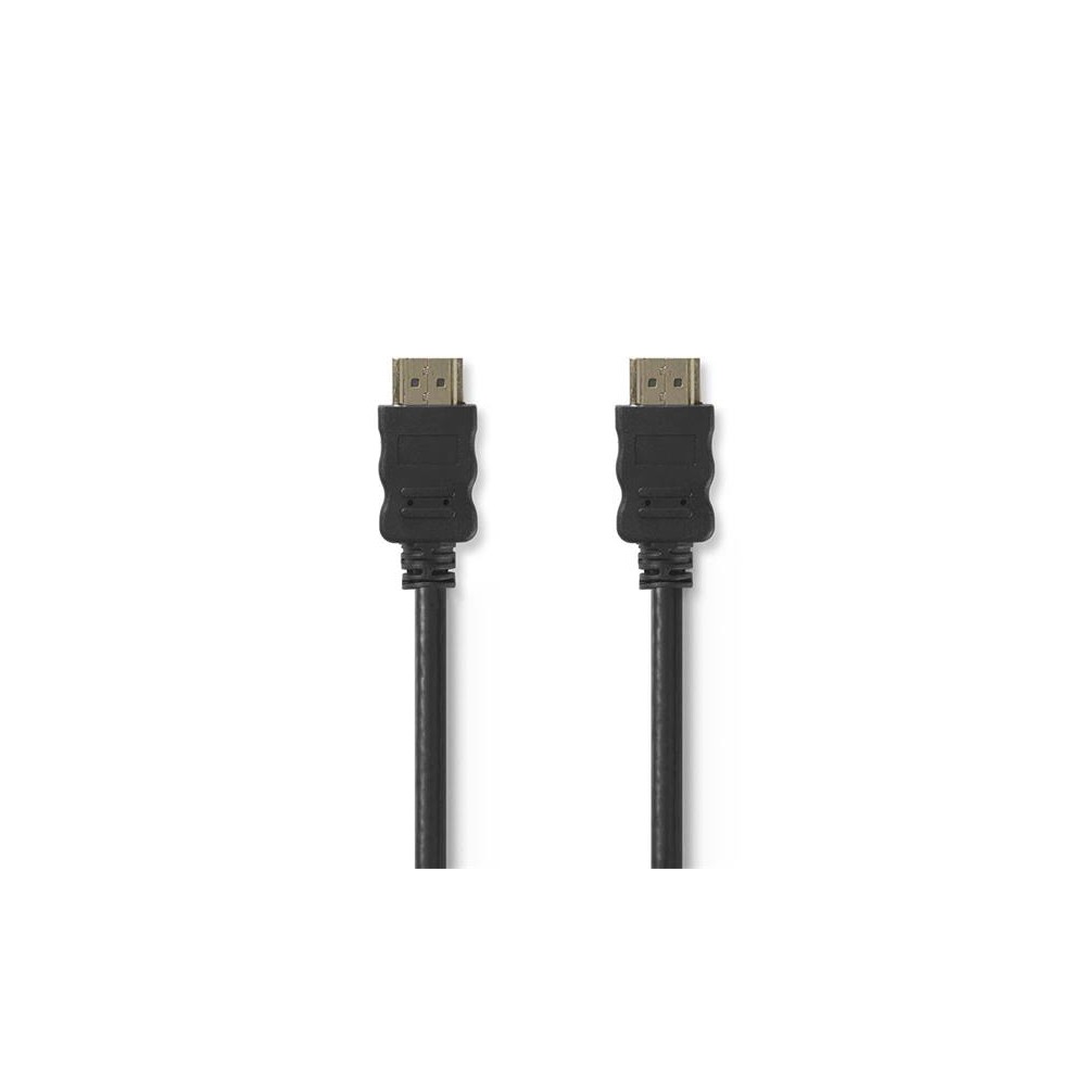 Kabelis HDMI 3 m NEDIS CVGT34000BK30-Kabeliai HDMI / HDMI