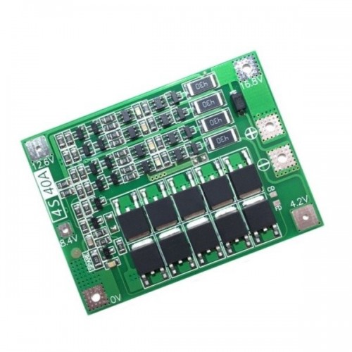 BMS PCM PCB įkrovimo ir apsaugos modulis ličio