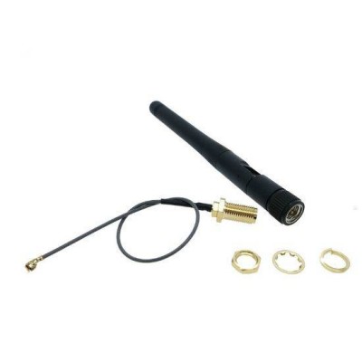 110 mm 2,4 GHz 2,5 dBi antena - sMA kištukas - rC+ siųstuvams