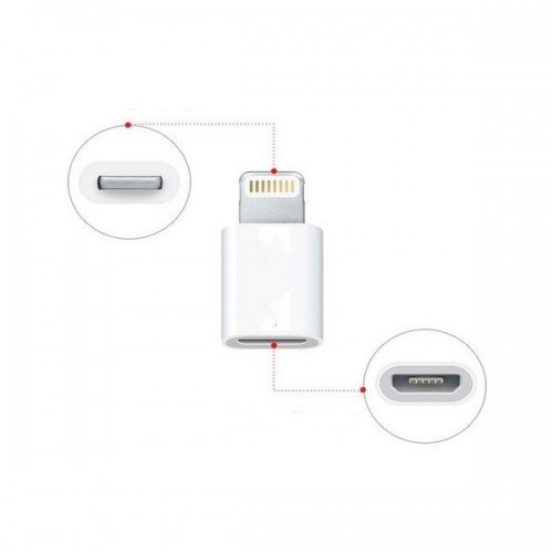 Adapteris - Adapteris - MicroUSB - Apšvietimas - Skirta IPHONE