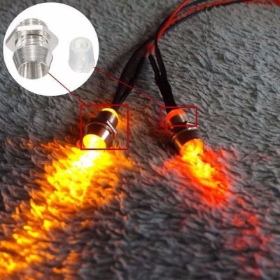 LED laikikliai 3 mm - užsukamas metalinis lizdas - m5