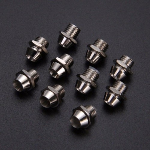 LED laikikliai 3 mm - užsukamas metalinis lizdas - m5