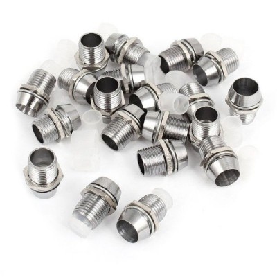 LED laikikliai 5 mm - užsukamas metalinis lizdas - m7