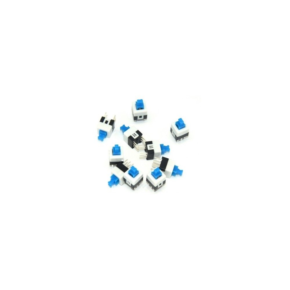 Mikro jungiklis 7x7 mm - stabilus jungiklis - 6 PIN KODAI -