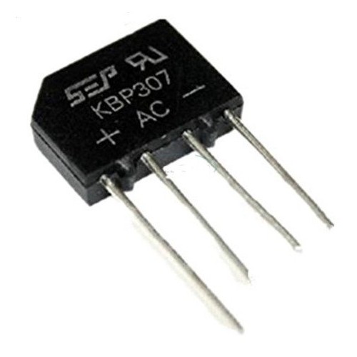 Lygintuvo tiltelis 3A 700V (laidai) - kBP307