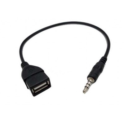 USB laidas - 3,5 mm mini lizdas - Adapteris, adapteris - OTG