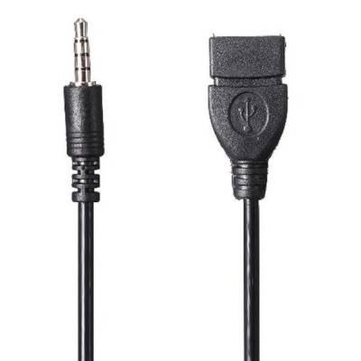 USB laidas - 3,5 mm mini lizdas - Adapteris, adapteris - OTG