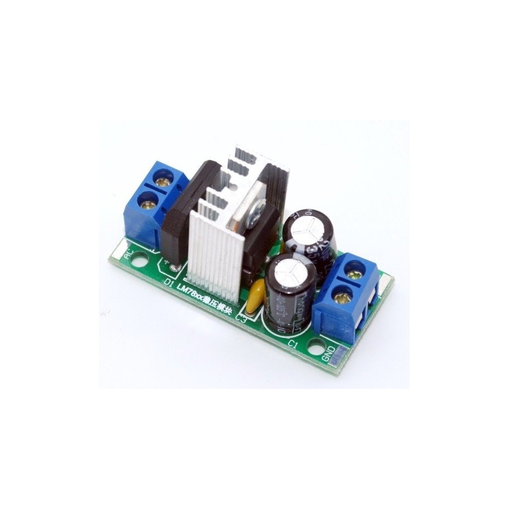 5 V 1,5 A stabilizuotas maitinimo modulis su AC: 5 V - 16 V /