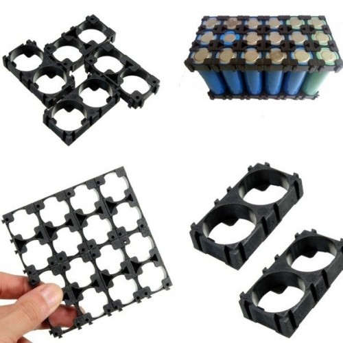 1x2 plastikinis korpusas Li akumuliatorių pakuotėms-Joninis