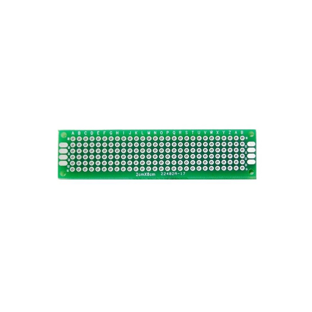 PCB plokštė 20x80 mm - PI21Z - dvipusis - PCB prototipo